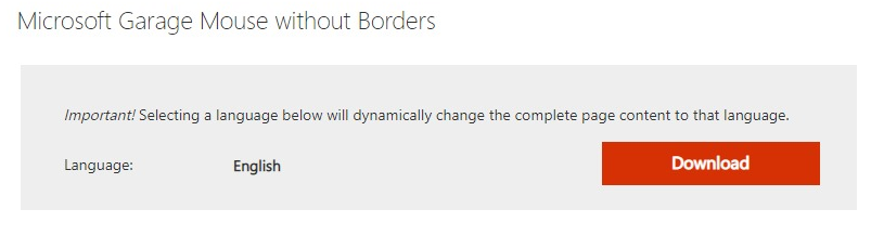 Mouse Without Borders ダウンロード